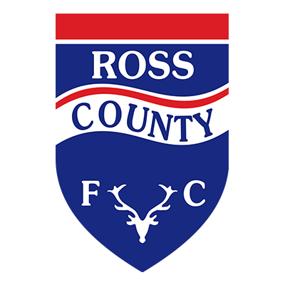 Logo du Ross County Football Club, parfait pour les vêtements et accessoires de bébé sur bebe-prenom.com.