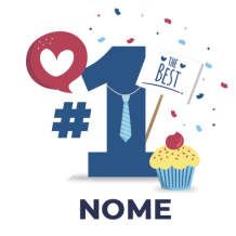 Décorez l\'anniversaire de votre petit avec \"The best : joyeux anniversaire\", parfait pour une célébration unique.