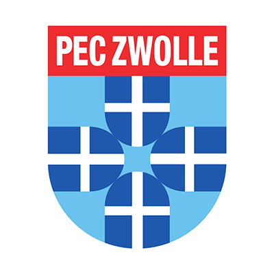 Logo PEC Zwolle pour une collection d\'articles pour bébé, idéale pour les fans de foot. Découvrez nos produits sur bebe-prenom.