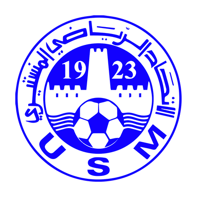 Logo de l\'Union sportive monastirienne, idéal pour personnaliser les vêtements et accessoires de bébé sur bebe-prenom.com.