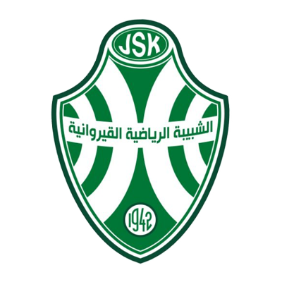 Logo Jeunesse sportive kairouanaise, parfait pour les articles de bébé sur bebe-prenom.com, comme tétines et bavoirs.