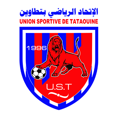 Logo de l\'Union sportive de Tataouine, parfait pour personnaliser les articles de bébé sur bebe-prenom.com.