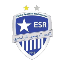 Logo de l\'Étoile sportive de Radès, parfait pour les équipements et textiles pour bébé chez bebe-prenom.com.