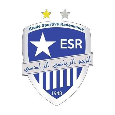 Logo de l\'Étoile sportive de Radès, parfait pour les équipements et textiles pour bébé chez bebe-prenom.com.