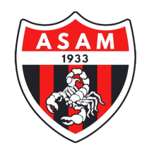 Découvrez le logo de l\'Association sportive d\'Aïn M\'lila, idéal pour des articles pour bébé. Visitez bebe-prenom.com.