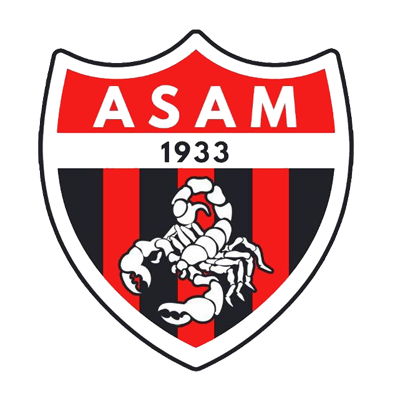 Découvrez le logo de l\'Association sportive d\'Aïn M\'lila, idéal pour des articles pour bébé. Visitez bebe-prenom.com.