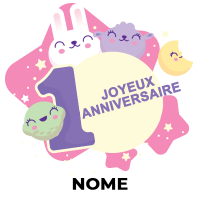 Un an : joyeux anniversaire ! Célébrez ce moment unique avec nos articles pour bébé sur bebe-prenom.com.