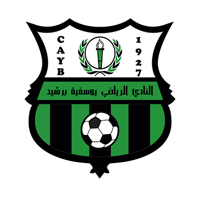 Logo du Club Athletic Youssoufia Berrechid, parfait pour les articles de sport pour bébé sur bebe-prenom.com.
