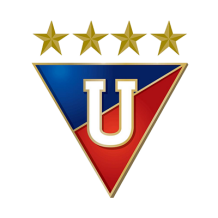 Logo Liga Deportiva Universitaria de Quito, parfait pour customiser les articles pour bébé sur bebe-prenom.com.
