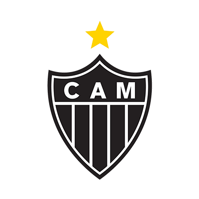 Logo du Clube Atlético Mineiro, idéal pour personnaliser les accessoires de votre bébé sur bebe-prenom.com.