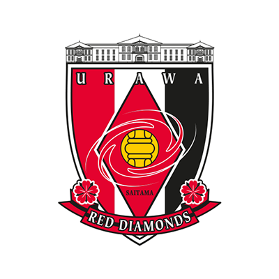 Logo Urawa Red Diamonds pour accessoires bébé, disponible sur bebe-prenom.com. Parfait pour les petits fans de foot !