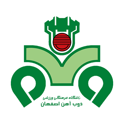 Logo du Zob Ahan Ispahan Football Club pour des articles bébés stylés et uniques sur bebe-prenom.com.