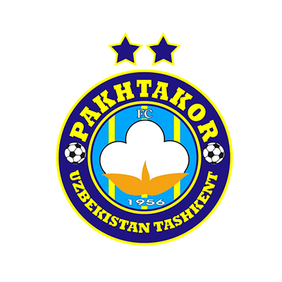Logo du club Pakhtakor Tachkent, parfait pour les articles pour bébé comme tétines, bodys et bavoirs sur bebe-prenom.com.