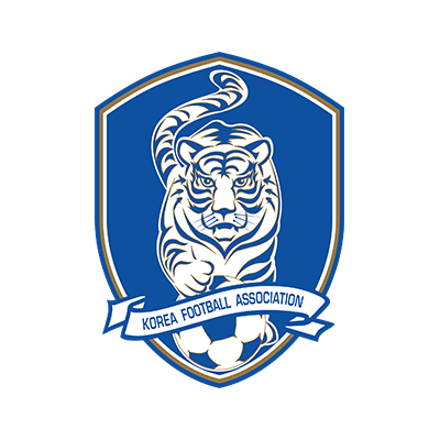 Logo de l\'équipe de football nationale de Corée du Sud pour articles pour bébé sur bebe-prenom.com.