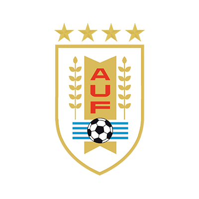 Logo de l\'équipe nationale de football d\'Uruguay, parfait pour des articles pour bébé aux couleurs du sport.