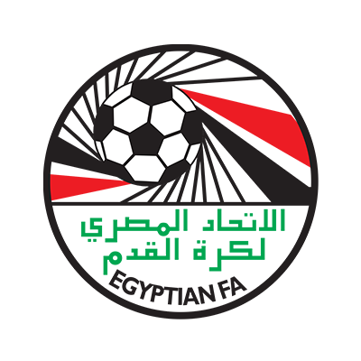 Logo de l\'équipe nationale de football d\'Égypte, idéal pour des articles pour bébés comme des bodys et bavoirs.