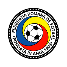 Logo de l\'équipe nationale de football de Roumanie, idéal pour les accessoires de bébé sur bebe-prenom.com.