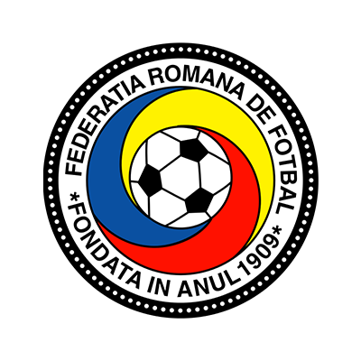Logo de l\'équipe nationale de football de Roumanie, idéal pour les accessoires de bébé sur bebe-prenom.com.