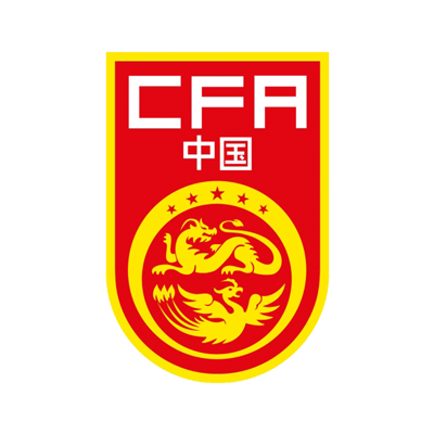 Logo de l\'équipe nationale de football de Chine, adapté pour les articles bébé chez bebe-prenom.com.