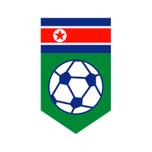 Logo de l\'équipe nationale de football de Corée du Nord pour vêtements et accessoires bébés sur bebe-prenom.com.