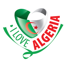 I Love Algeria Motif-1, un design adorable pour vos produits pour bébé, parfait pour montrer votre amour pour l\'Algérie.